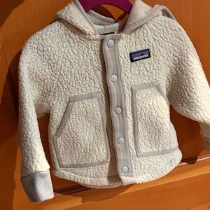 Patagonia Off-White Sherpa Jacket